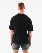 klær T442218 svart varsity t-skjorte unisex Alphalete - Bilde 4