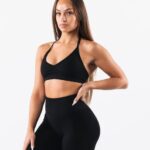 klær T44224 svart forsterke grime-bh kvinner Alphalete