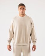 klær T442264 havsalt brun opprinnelse crewneck unisex Alphalete