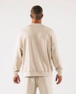 klær T442264 havsalt brun opprinnelse crewneck unisex Alphalete - Bilde 4