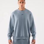 klær T442266 isfjell blå opprinnelse crewneck unisex Alphalete