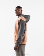 klær T442270 leire brun stensil hettegenser unisex Alphalete - Bilde 3