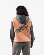 klær T442270 leire brun stensil hettegenser unisex Alphalete - Bilde 4