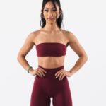 klær T44227 krans rød aura bandeau kvinner Alphalete