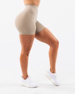 klær T442292 storslått sentral brun forsterke kontur kort 5" kvinner Alphalete - Bilde 5