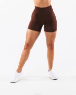klær T442297 manhattan brun forsterke kontur kort 5" kvinner Alphalete - Bilde 3