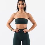 klær T44232 sypress grønn aura bandeau kvinner Alphalete