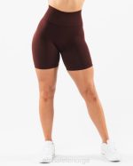 klær T442362 sangria rød forsterke kort 6,5" kvinner Alphalete - Bilde 3