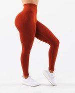 klær T442372 ganger kvadrat rød forsterke kontur legging kvinner Alphalete - Bilde 5