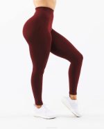 klær T442373 ny burgunderrød forsterke kontur legging kvinner Alphalete - Bilde 5