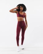 klær T442375 krans rød aura legging kvinner Alphalete - Bilde 2