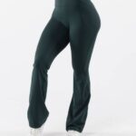 klær T442379 sypress grønn aura blusset bukse kvinner Alphalete