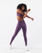 klær T442381 aster lilla aura legging kvinner Alphalete - Bilde 2