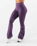 klær T442382 aster lilla aura blusset bukse kvinner Alphalete