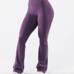 klær T442383 aster lilla aura blusset bukse høy kvinner Alphalete