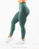 klær T442389 salvie grønn forsterke legging kvinner Alphalete - Bilde 4