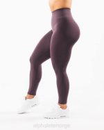 klær T442391 due lilla forsterke legging kvinner Alphalete - Bilde 4
