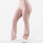 klær T442392 porselensbrun aura blusset bukse kvinner Alphalete