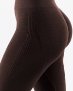 klær T442407 kashmir brun forsterke kontur legging kvinner Alphalete - Bilde 6