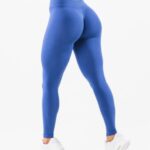 klær T442422 safirblå forsterke legging kvinner Alphalete