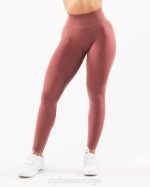 klær T442424 rosenrød forsterke legging kvinner Alphalete - Bilde 3