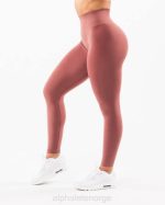 klær T442424 rosenrød forsterke legging kvinner Alphalete - Bilde 5