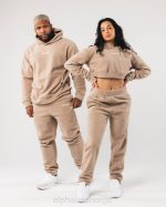 klær T442482 lin brun konge jogger unisex Alphalete - Bilde 2