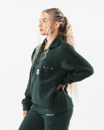 klær T442485 eviggrønn grønn king kvart glidelås unisex Alphalete - Bilde 3