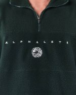 klær T442485 eviggrønn grønn king kvart glidelås unisex Alphalete - Bilde 5