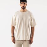 klær T442492 havsalt brun justert tee menn Alphalete