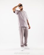klær T442493 rosevann rosa justert tee menn Alphalete - Bilde 2