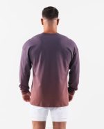 klær T442494 støvete rosa gradient lilla ulvehode er tee menn Alphalete - Bilde 4