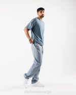 klær T442497 isbre blå justert tee menn Alphalete - Bilde 2