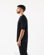 klær T442502 svart justert tee menn Alphalete - Bilde 3