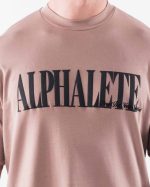 klær T442504 gevir brun republikk t-skjorte menn Alphalete - Bilde 5