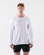 klær T442509 hvit aa airtech ls tee menn Alphalete