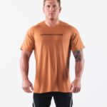 klær T442512 legert oransje en airtech t-skjorte menn Alphalete