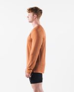 klær T442513 legert oransje aa airtech ls tee menn Alphalete - Bilde 3