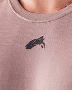 klær T442514 porselensbrun wolf head airtech t-skjorte menn Alphalete - Bilde 5