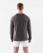klær T442519 støvete betonggrå aa airtech ls tee menn Alphalete - Bilde 4