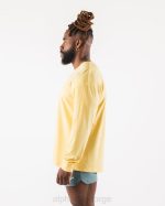 klær T442528 gul aa paisley print ls t-skjorte menn Alphalete - Bilde 3