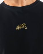 klær T442531 svart wolf head paisley print t-skjorte menn Alphalete - Bilde 5