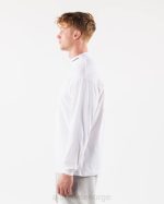 klær T442538 hvit børstet kjerne mock neck ls menn Alphalete - Bilde 4