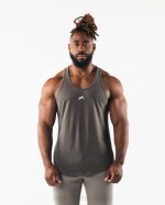 klær T442568 tinnbrun ulvehodetank menn Alphalete