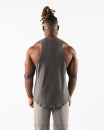 klær T442568 tinnbrun ulvehodetank menn Alphalete - Bilde 4