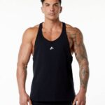klær T442607 svart emblem stringer menn Alphalete
