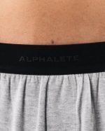 klær T442655 gråmelert lounge kort menn Alphalete - Bilde 5