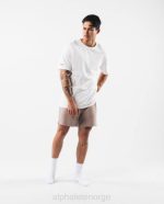 klær T442656 mokka brun lounge kort menn Alphalete - Bilde 2