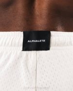 klær T442658 havskjell brun ulvehode mesh kort 6" menn Alphalete - Bilde 5