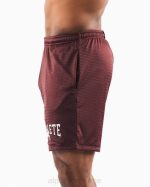 klær T442659 sangria rød ulvehode mesh kort 6" menn Alphalete - Bilde 3